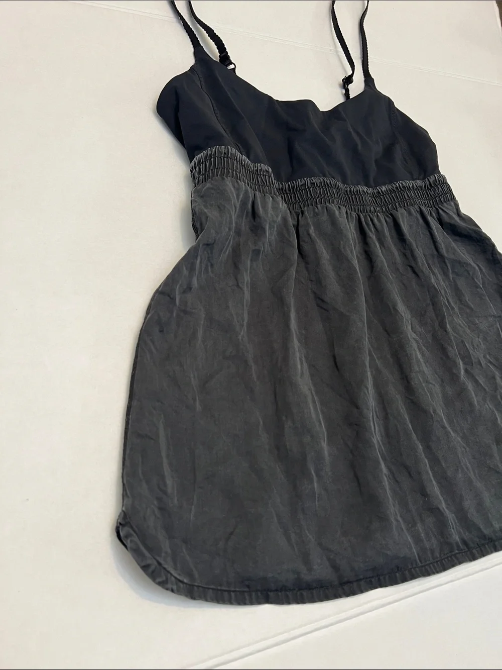 LULULEMON BLACK BLISS TANK ADJUSTABLE BRAIDED STRAPS SIZE 8